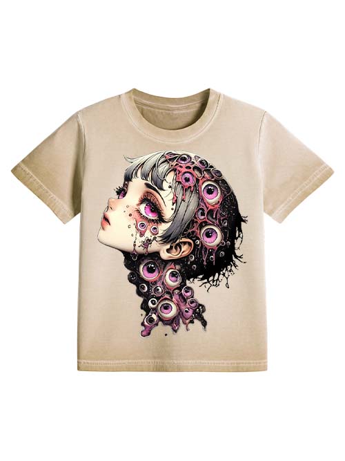 Eyes Of The Abyss Washed Slim Tshirt
