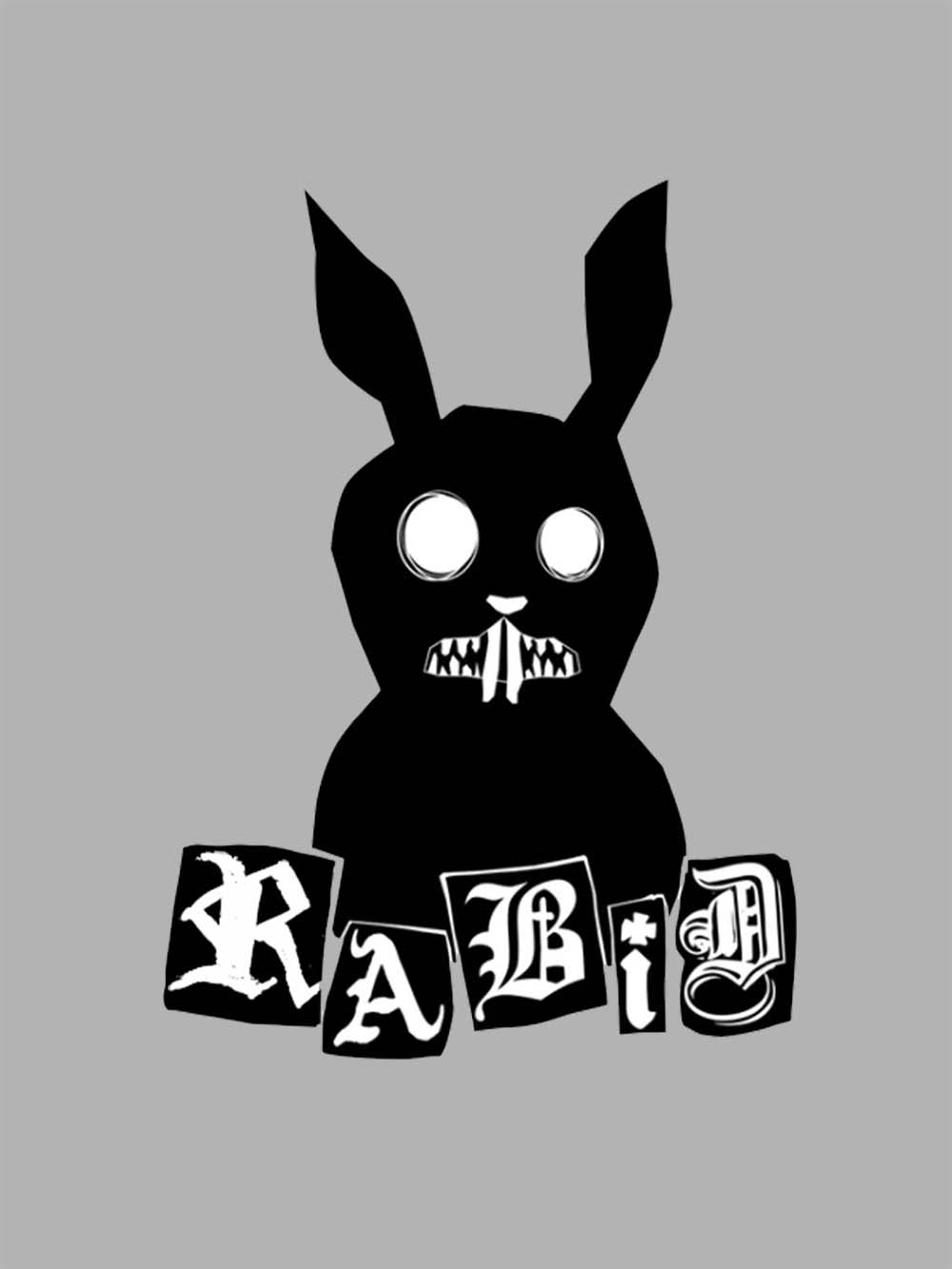 DARK RABBIT WASHED TSHIRT