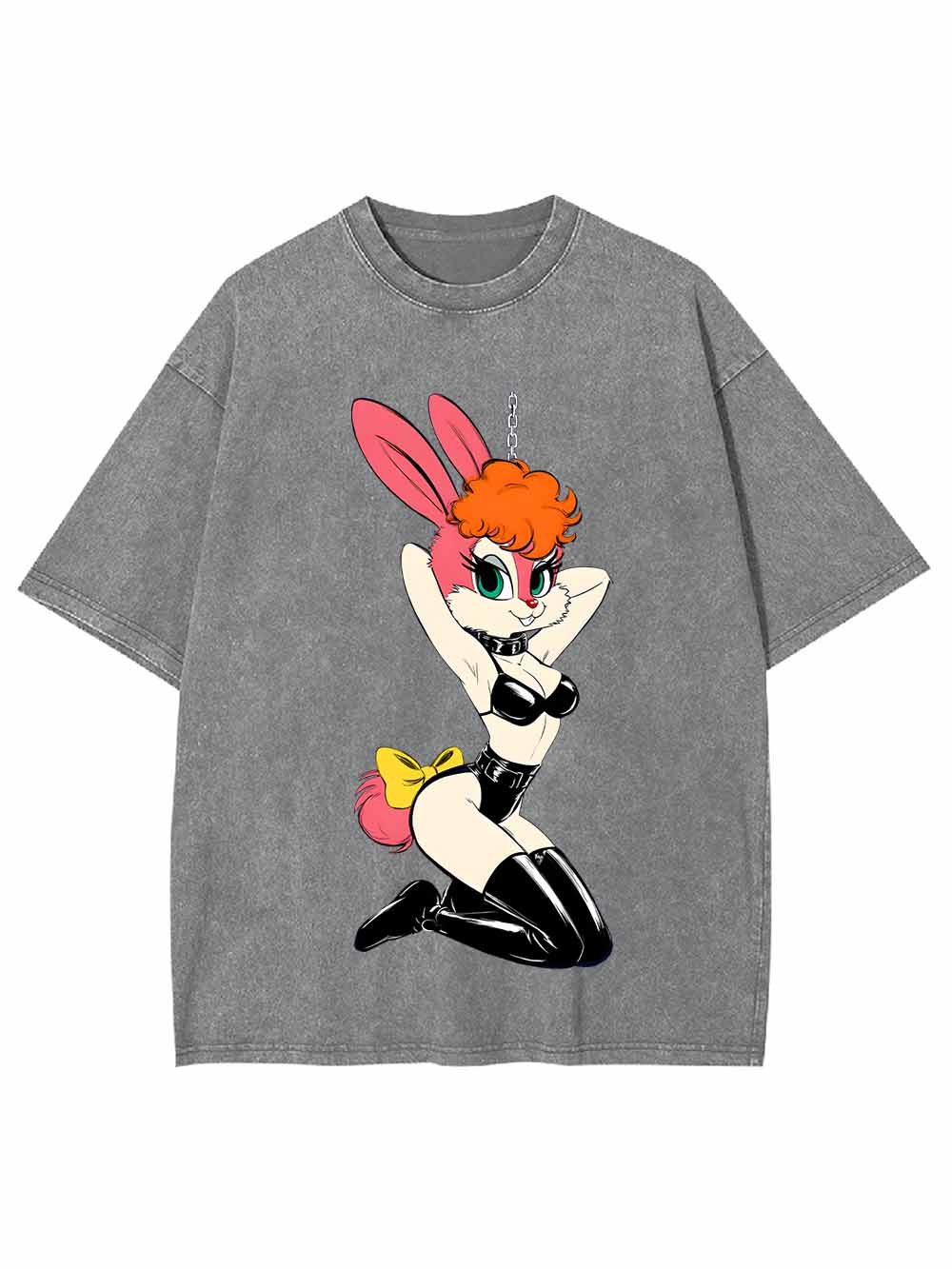 Sexy Bunny Girl Washed Tshirt
