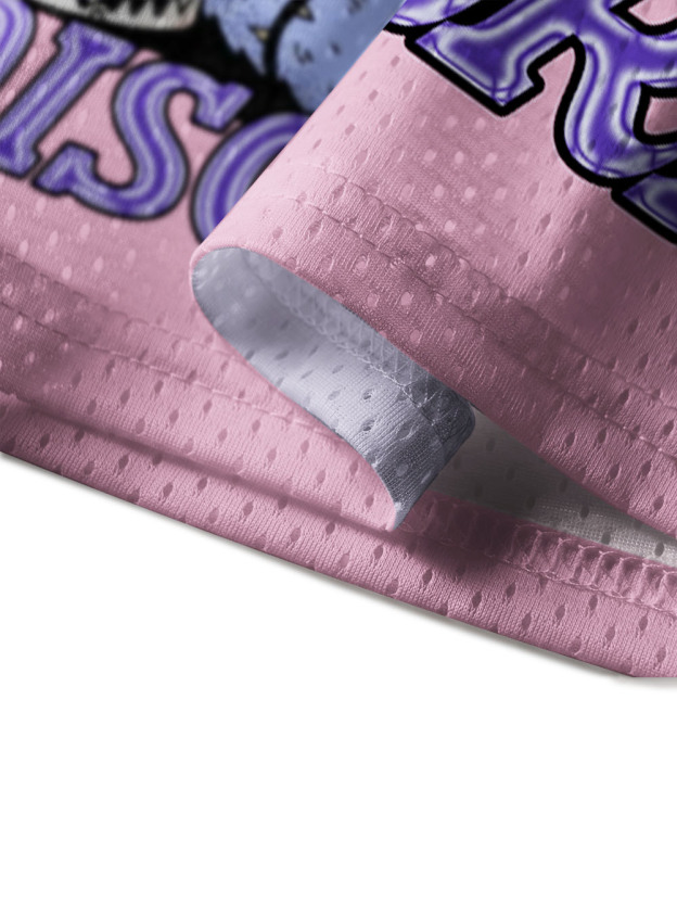  Grunge Love Teddy Mesh Jersey