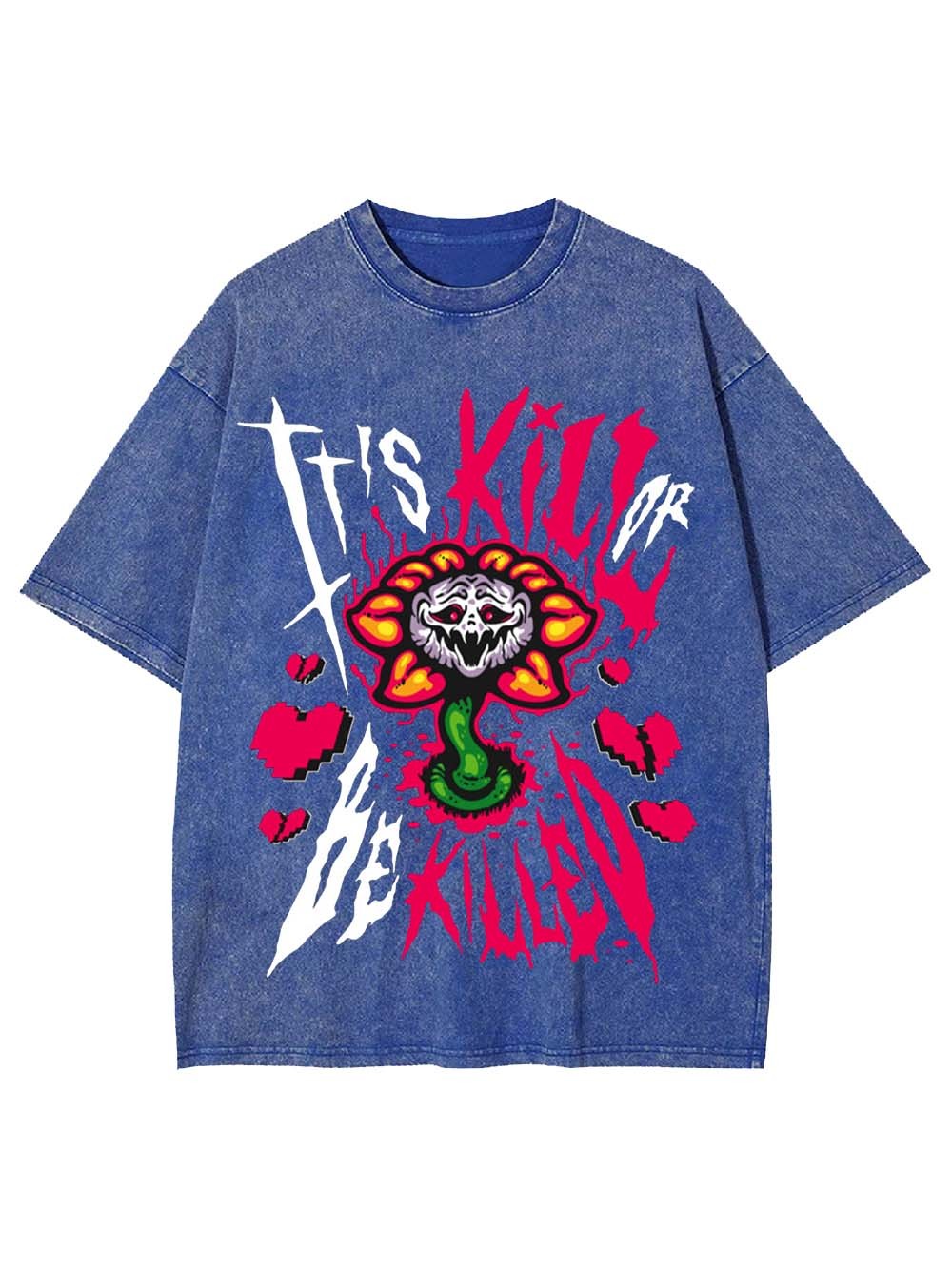 Kill Or Be Killed Washed Tshirt