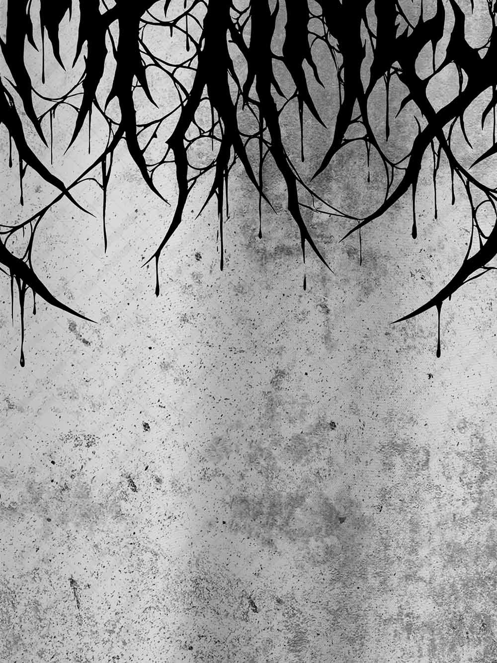 Roots of Nothing – Abstract Darkcore Graphic T-shirt