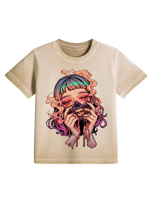 Masked Melancholy Washed Slim Tshirt