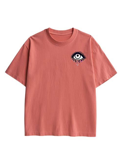 Mystic Melting Siren Double Sided Print Washed TShirt