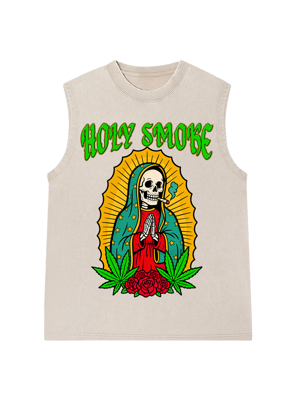 DISCO DIVA DUDE WASHED TANK