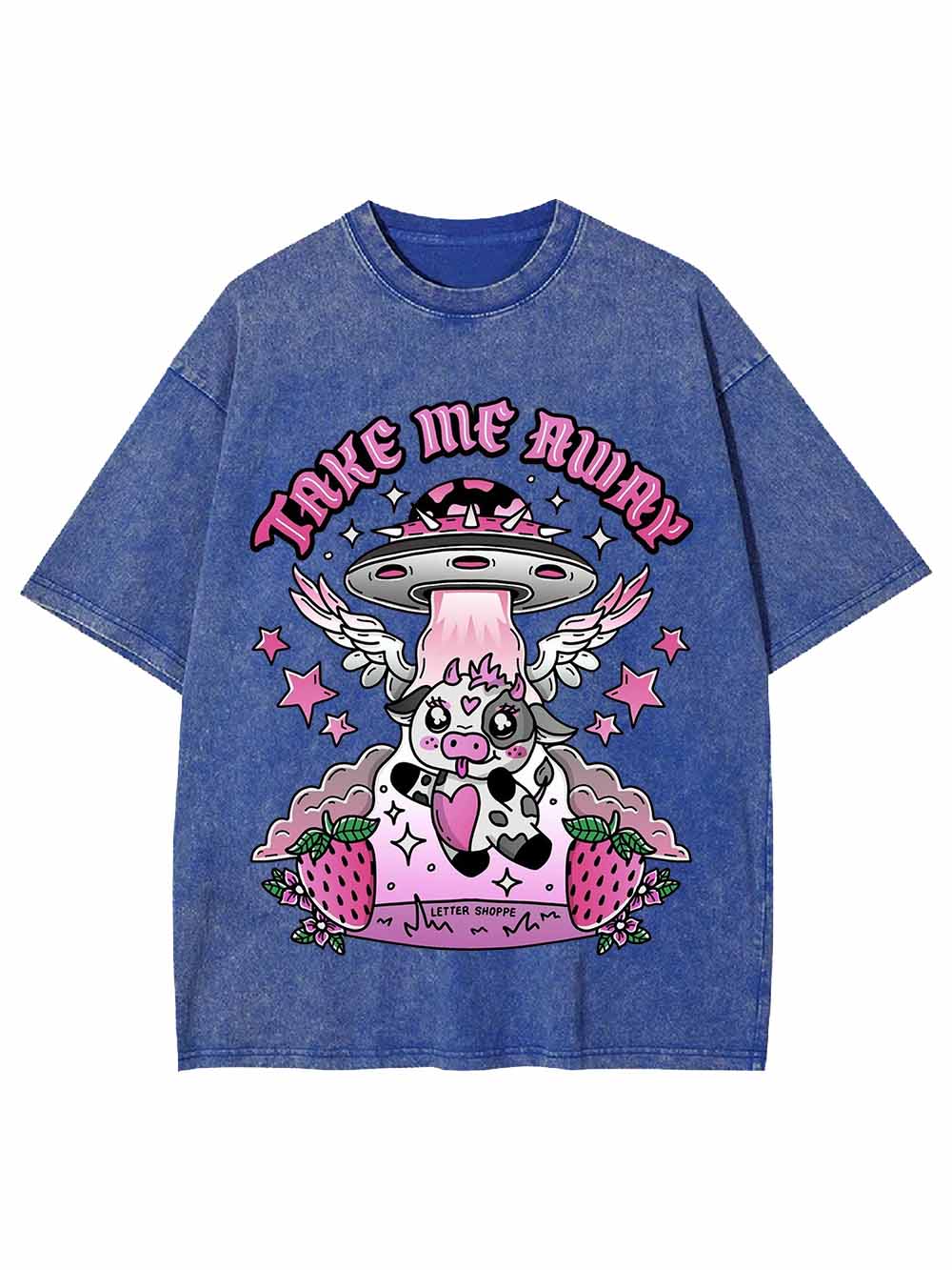 TAKE ME AWAY WASHED TSHIRT