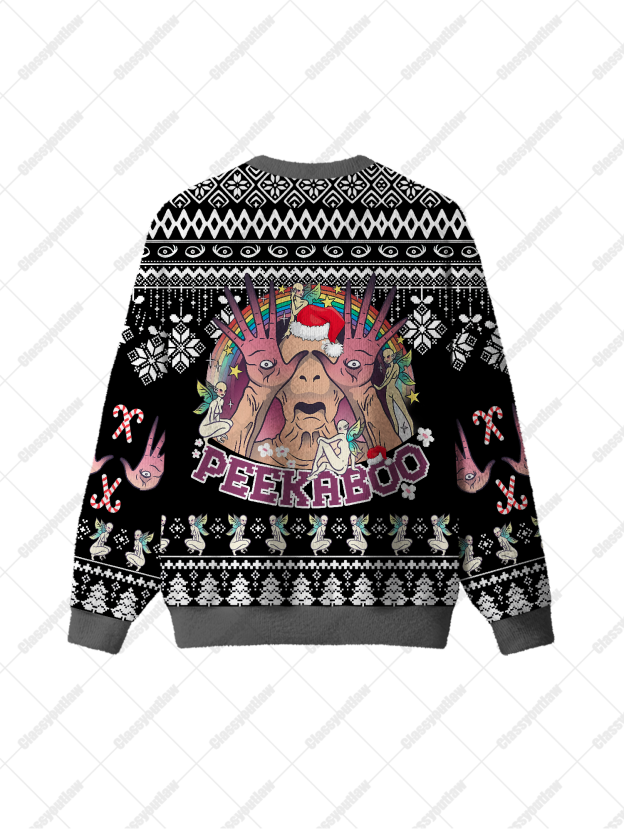 Peekaboo UGLY CHRISTMAS SWEATSHIRT