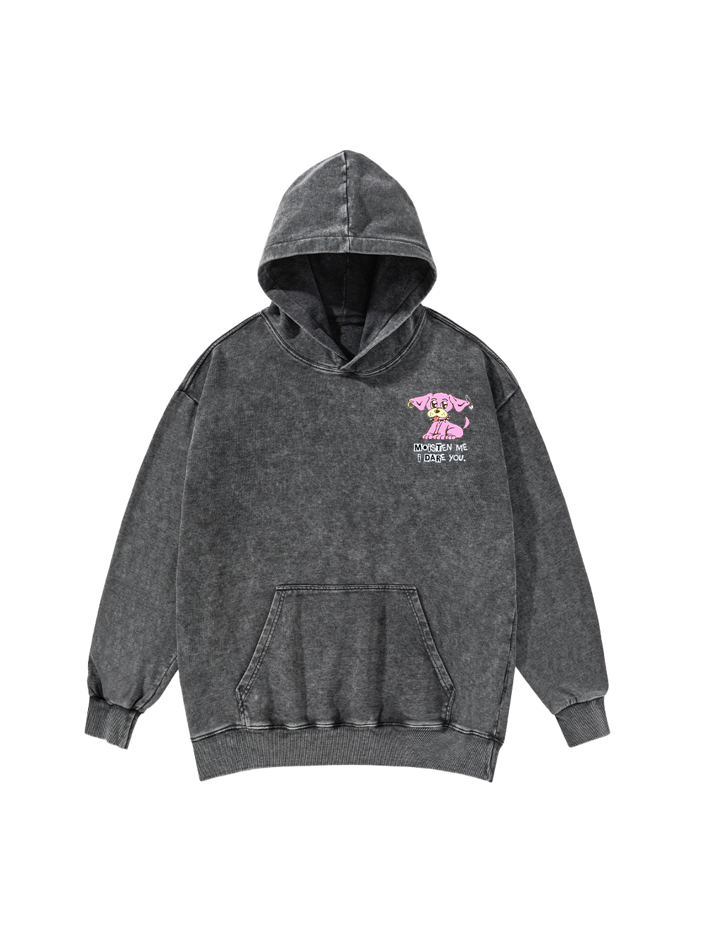 MOISTEN ME WASHED HOODIE