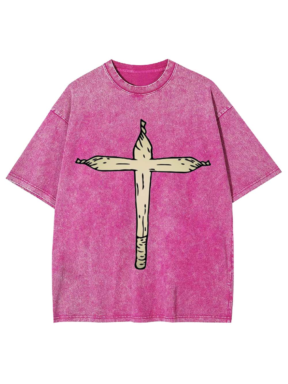 Cross Joint Washed Tshirt