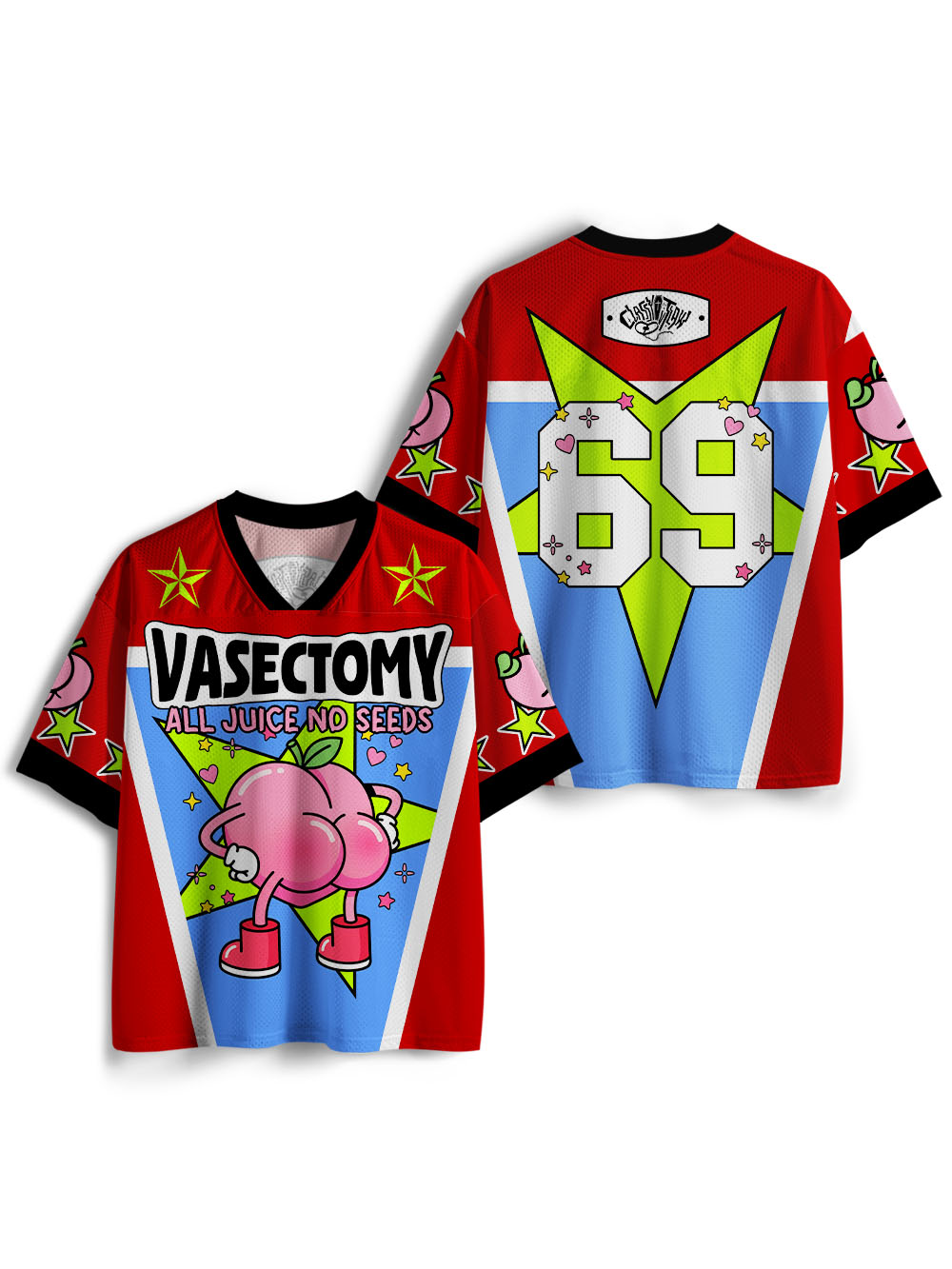 VASECTOMY ALL JUICE NO SEEDS MESH JERSEY