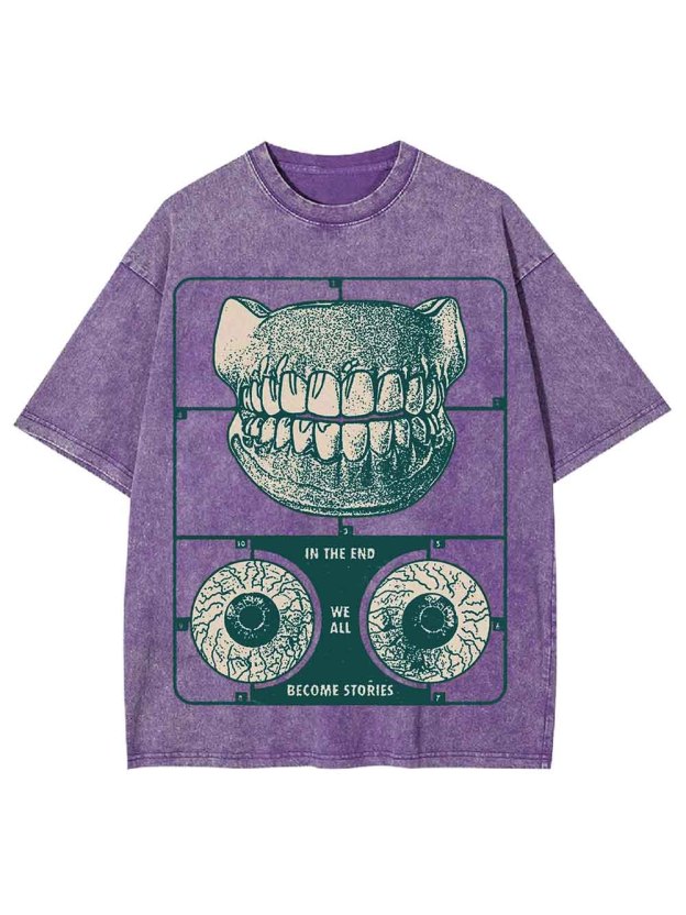 Stories in Our Gaze Washed Tshirt