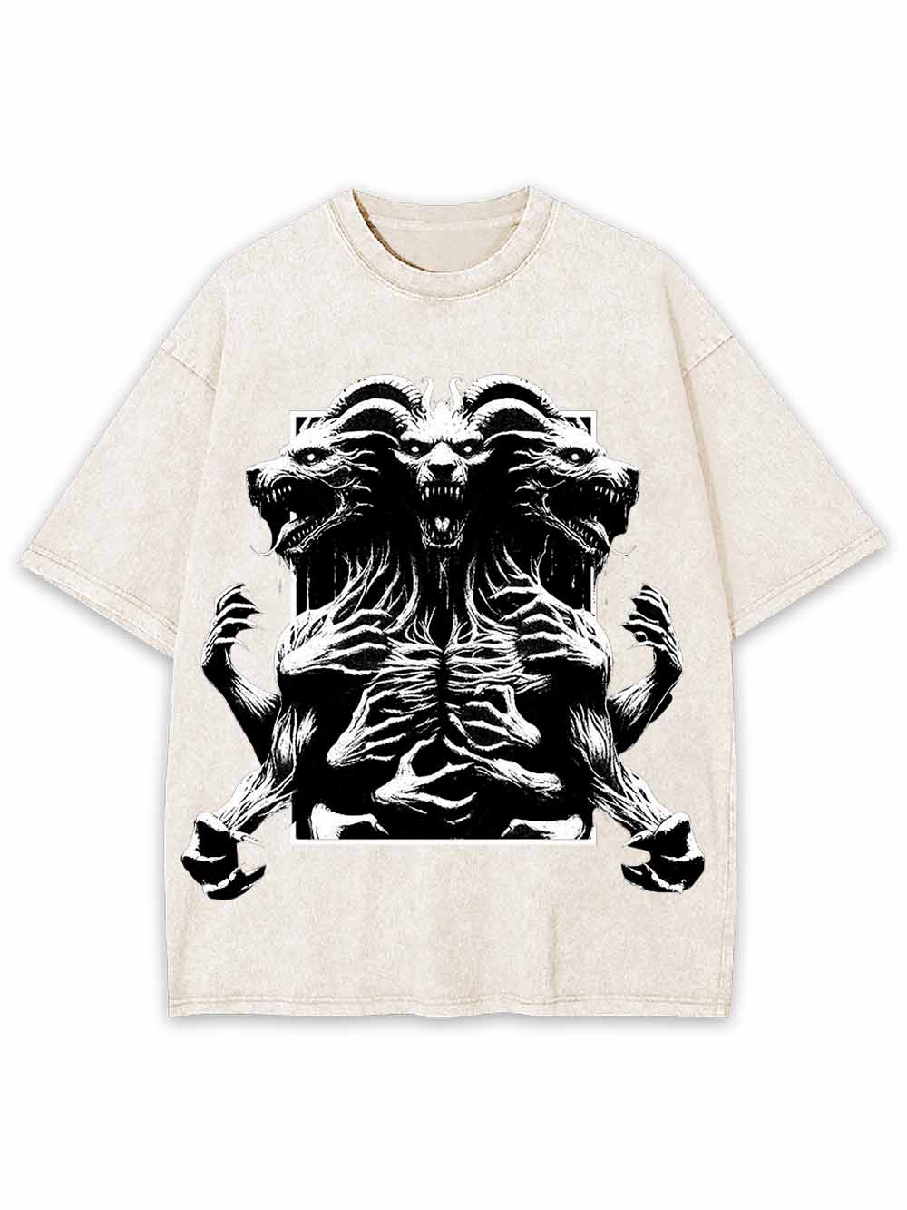 WILD DUALITY  WASHED TSHIRT