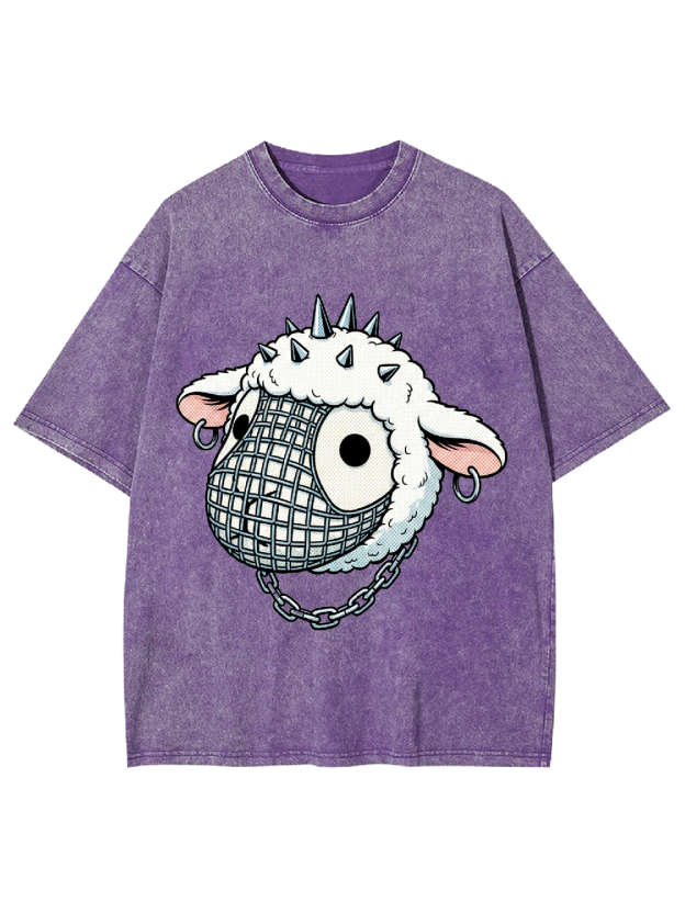 Punk Sheep Washed Tshirt