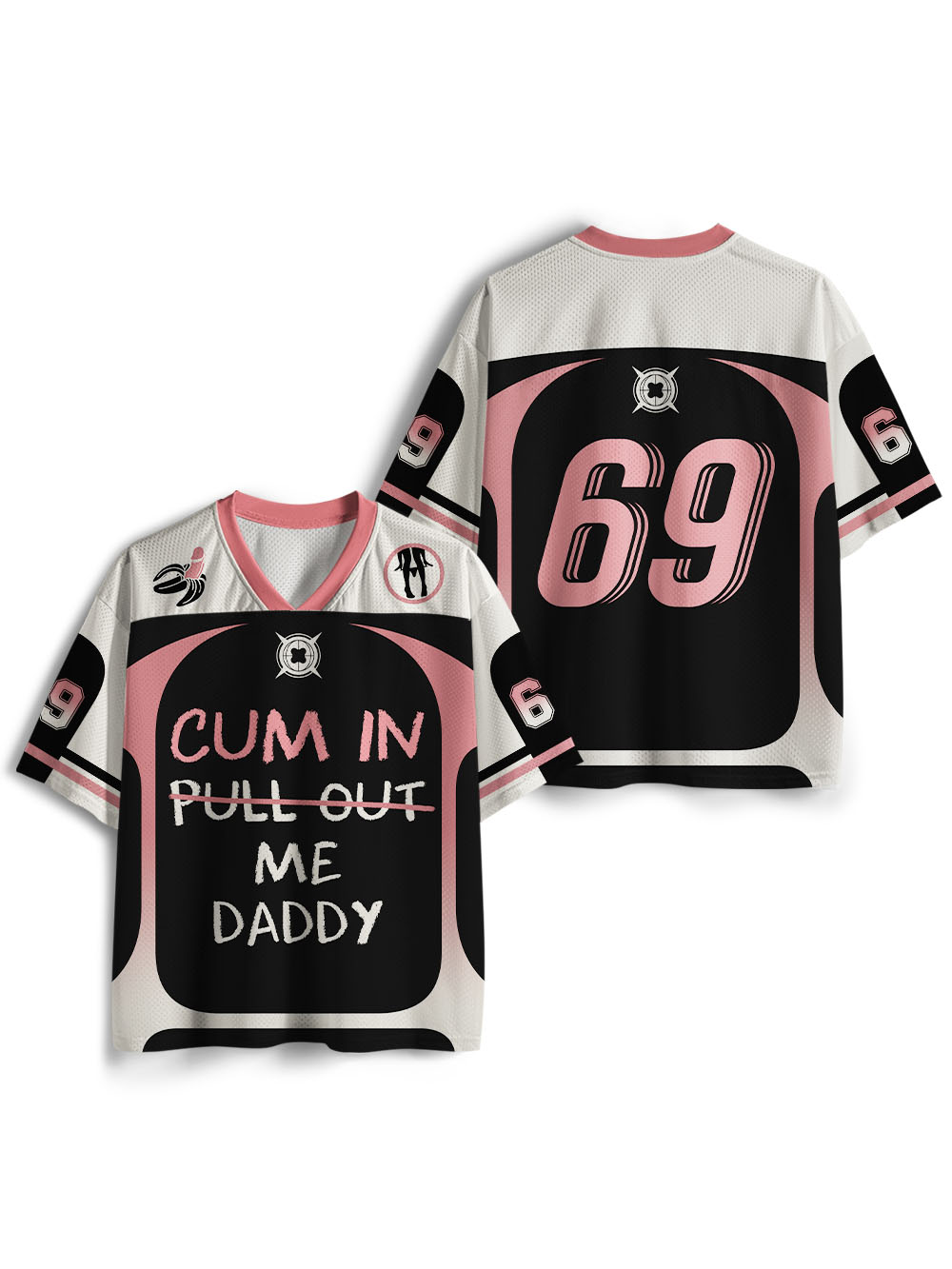 Cum In Pull Out Me Daddy Mesh Jersey