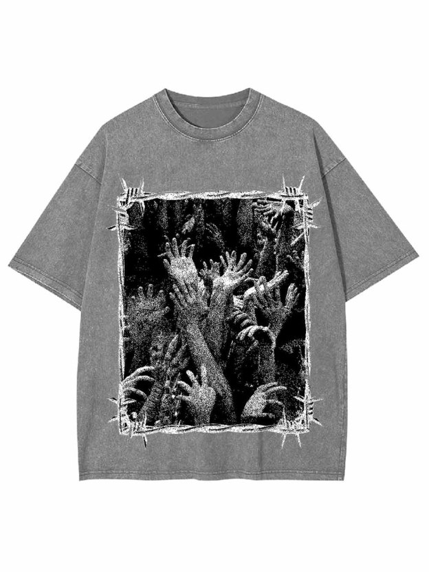 Tangled Panic Washed Tshirt