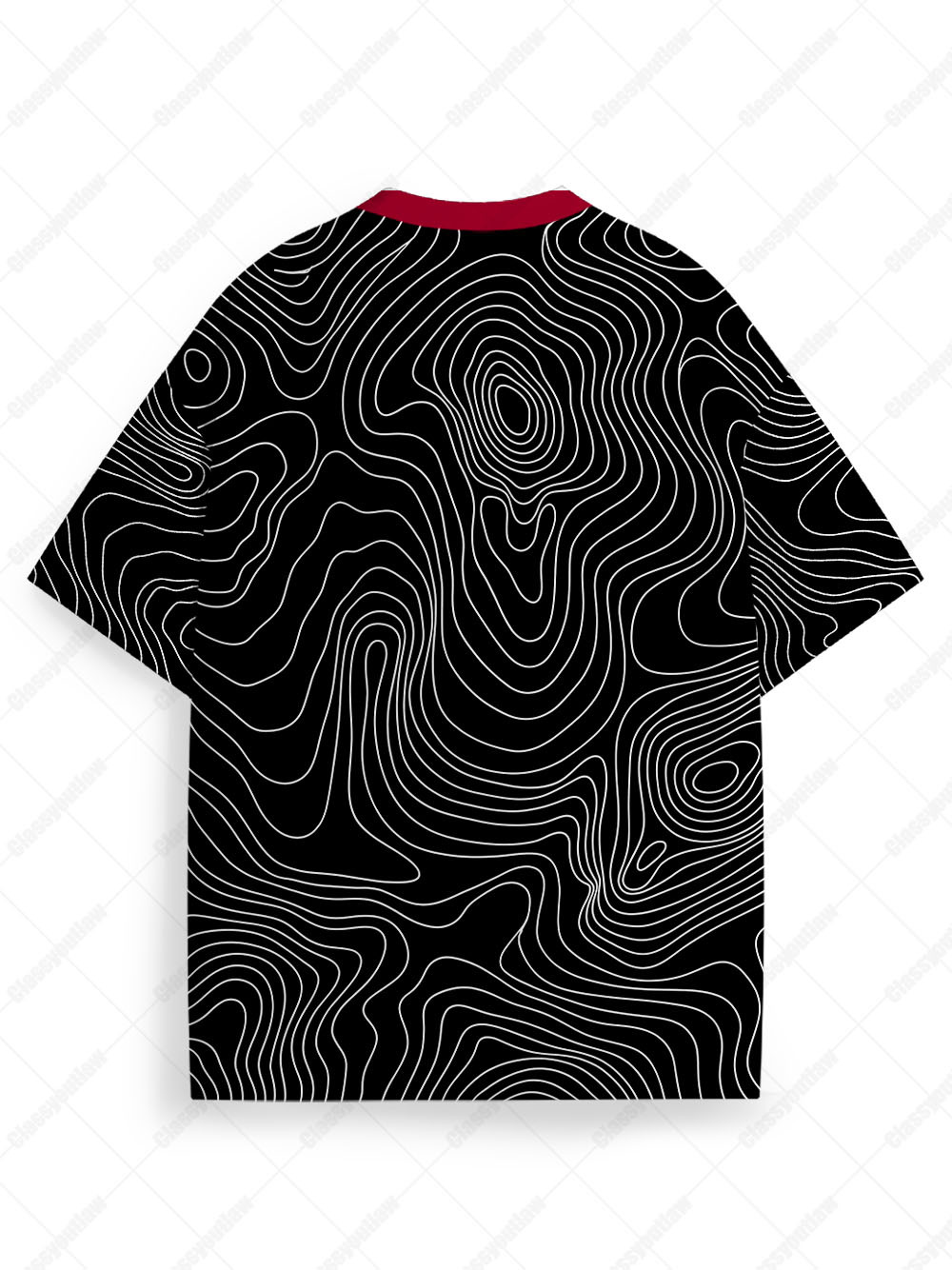 SM line body Graphic T-shirt