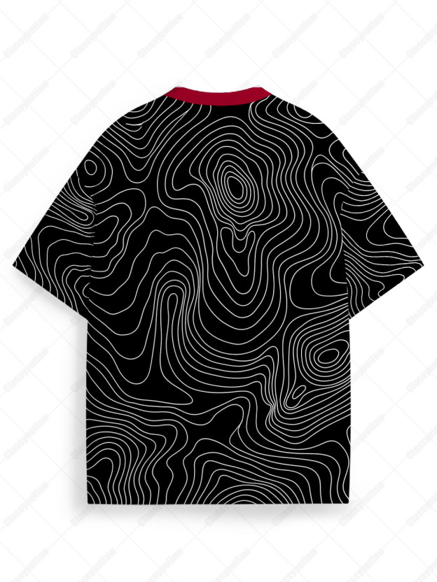 SM line body Graphic T-shirt