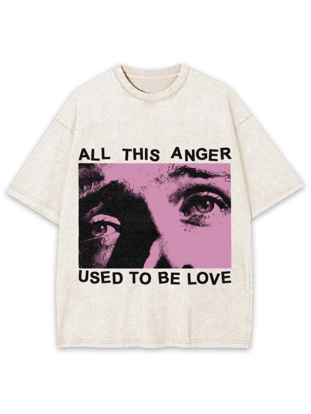 USED TO BE LOVE WASHED TSHIRT