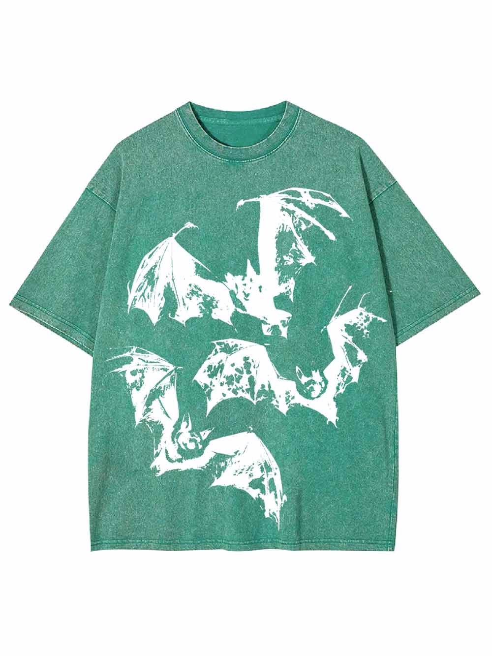 Flying Bats Washed Tshirt