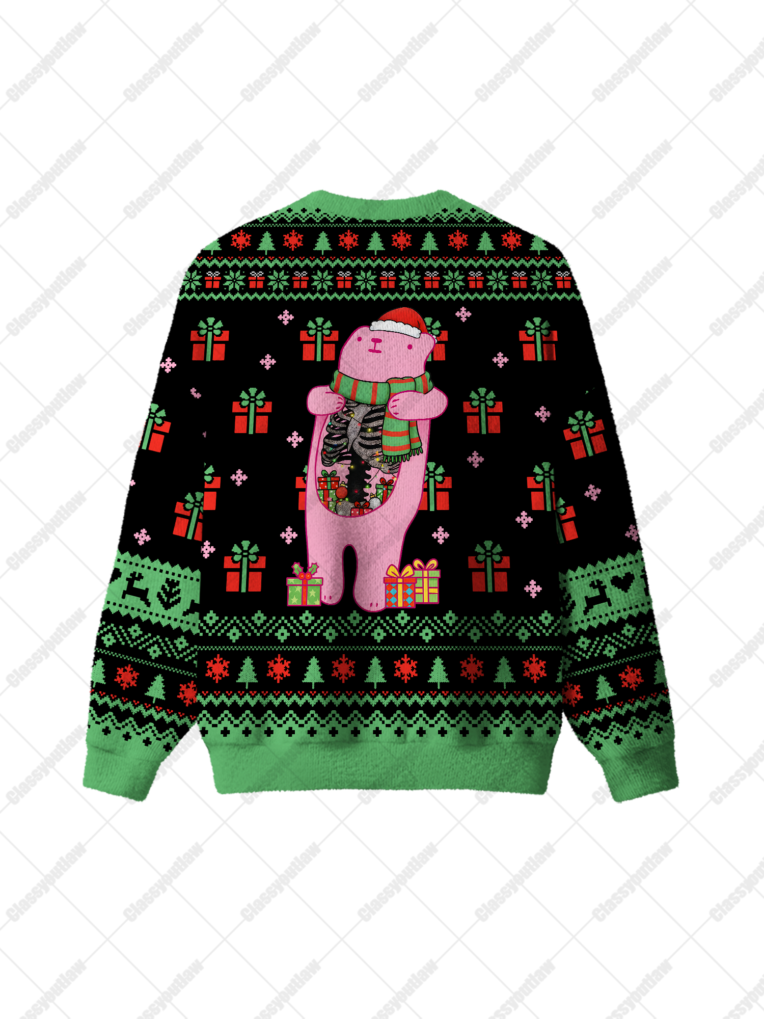 Weird Little Bear UGLY CHRISTMAS SWEATSHIRT