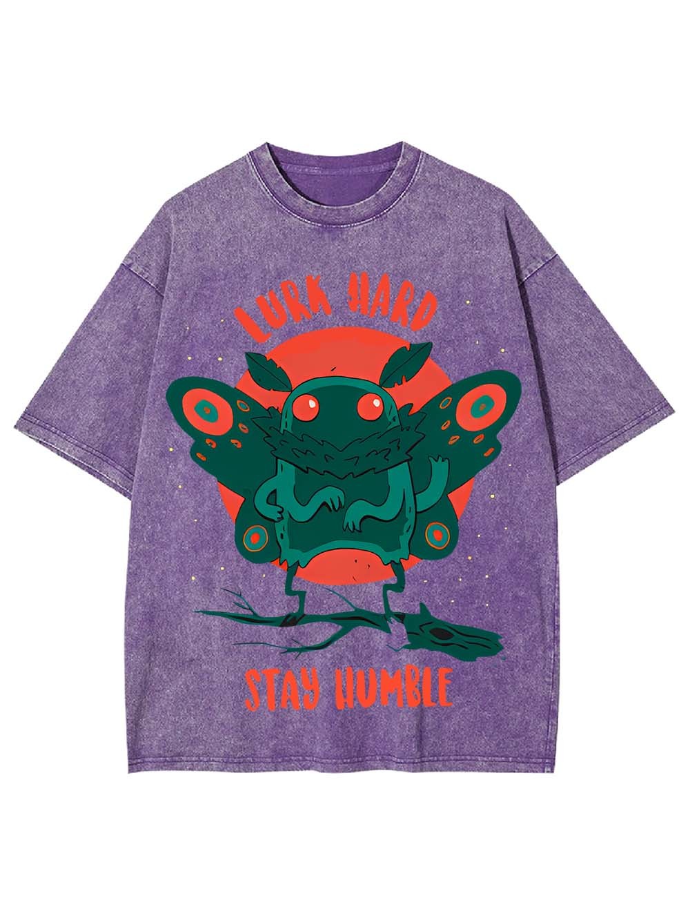 Lurk Hard Stay Humble Washed Tshirt