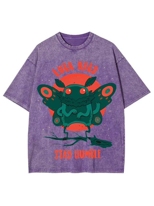 Lurk Hard Stay Humble Washed Tshirt