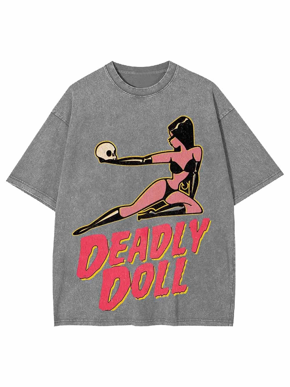 Deadly Doll Washed Tshirt