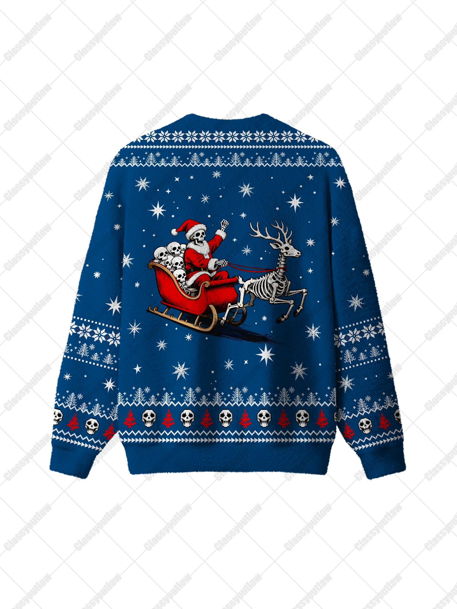 Merry Creepmas UGLY CHRISTMAS SWEATSHIRT