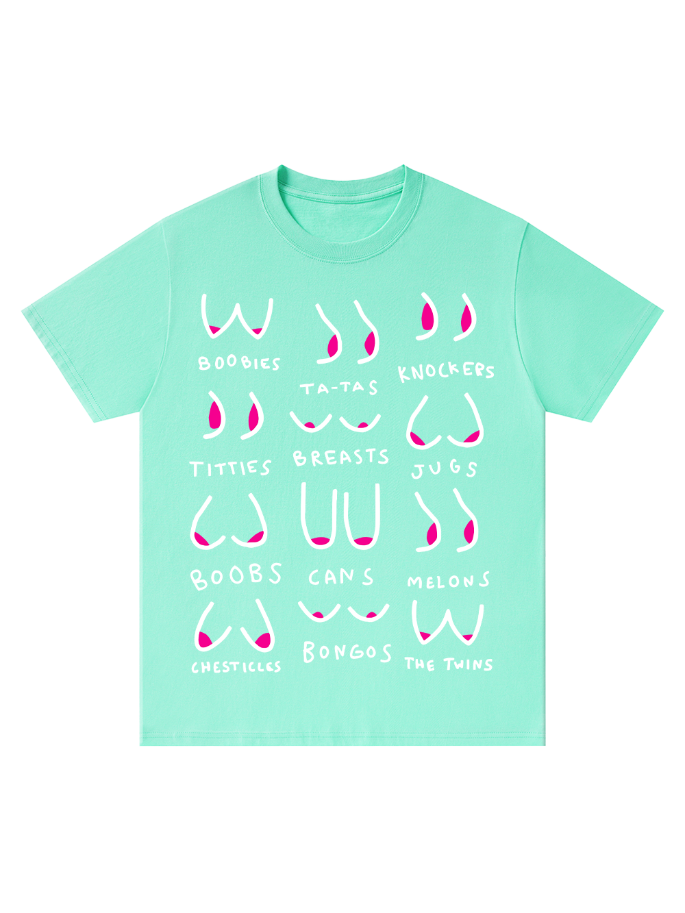 BREASTS SLANG CLASSIC T-SHIRT