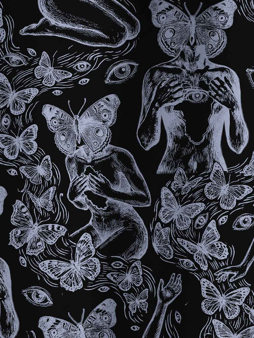 Butterfly Girl Graphic T-shirt