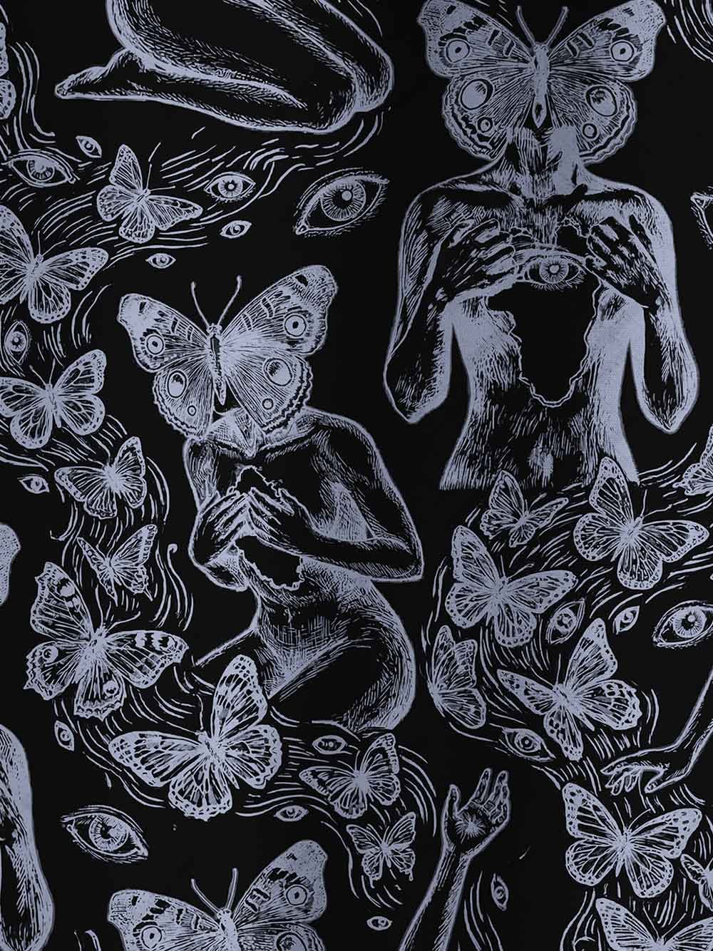 Butterfly Girl Graphic T-shirt