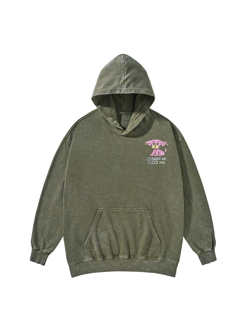 MOISTEN ME WASHED HOODIE