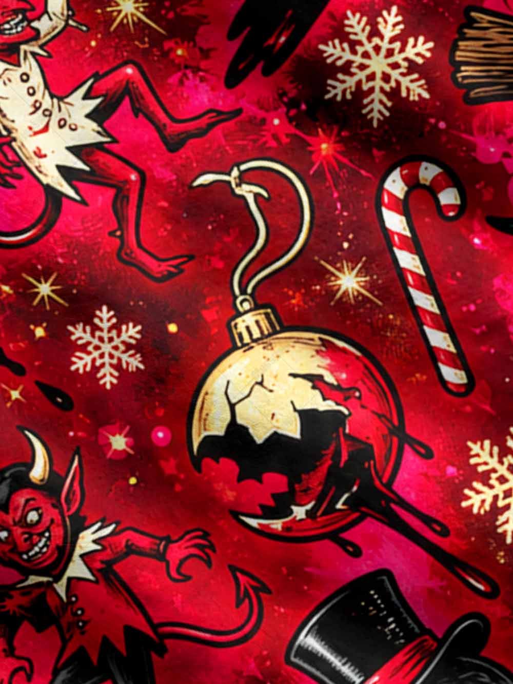 DARK CHRISTMAS UGLY CARDIGAN SWEATERS