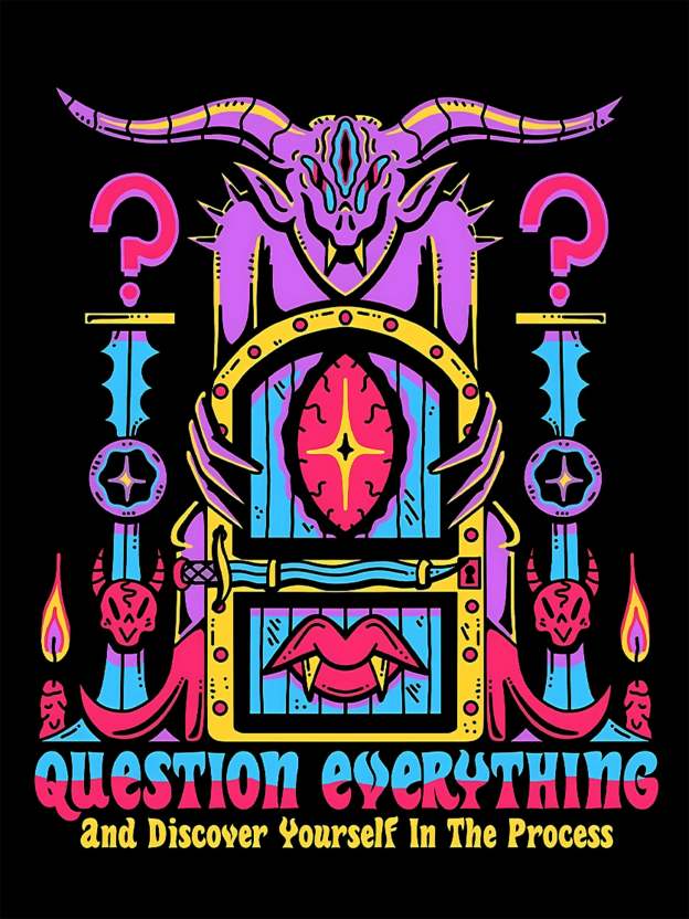 Discover Youself Washed Tshirt-ClassyOutlaw