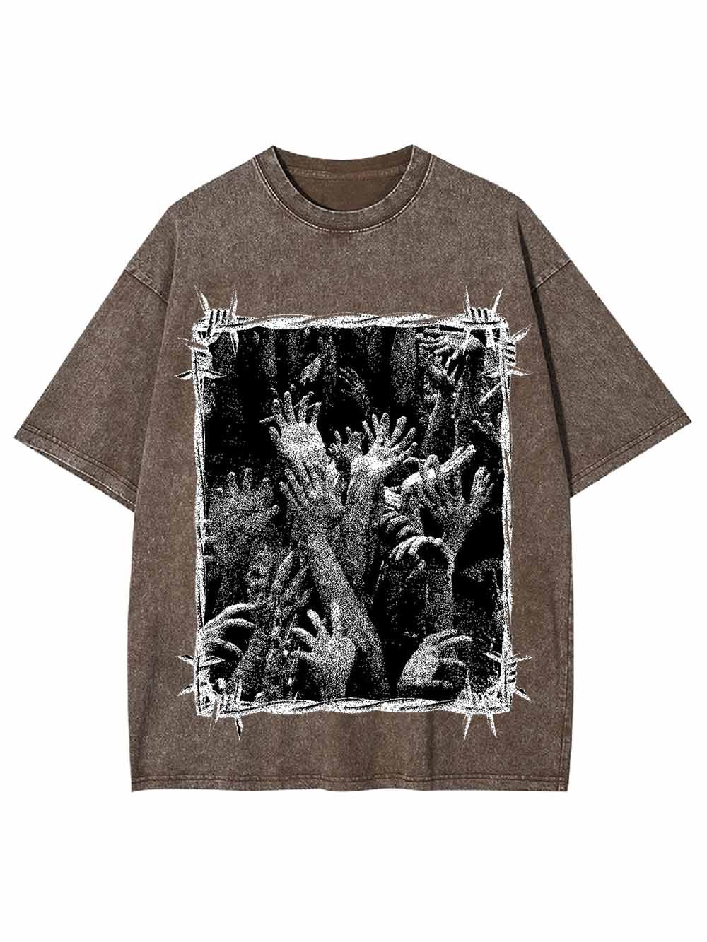 Tangled Panic Washed Tshirt