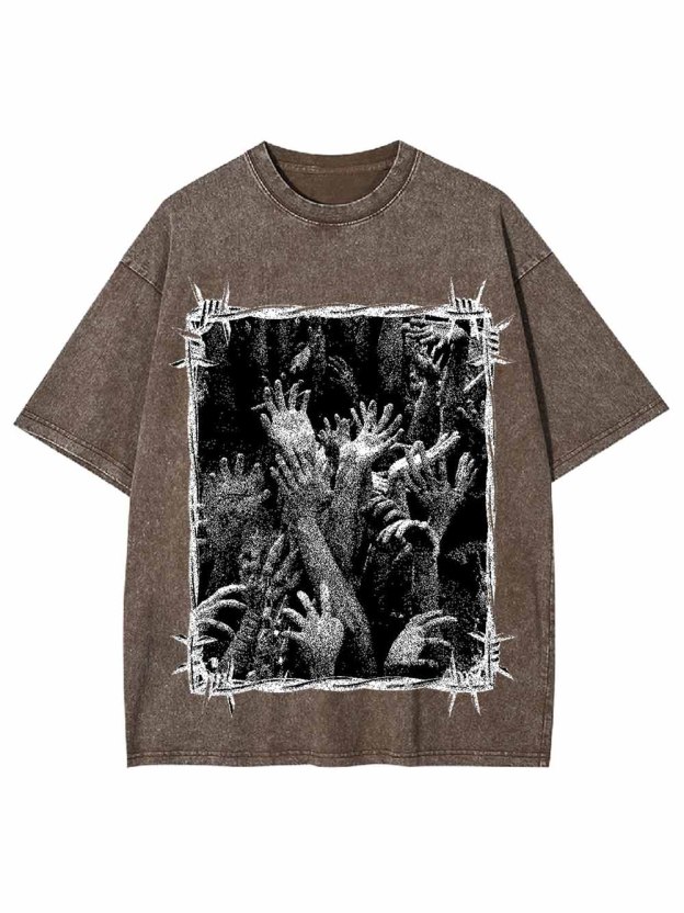 Tangled Panic Washed Tshirt