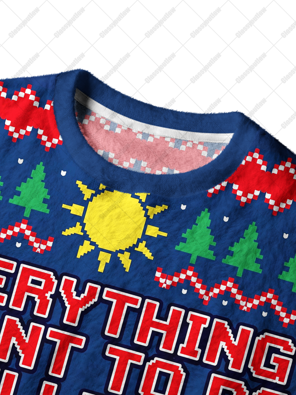 FARM REBEL UGLY CHRISTMAS SWEATSHIRT