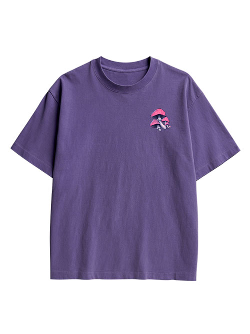 Fungal Reverie Double Sided Print Washed TShirt