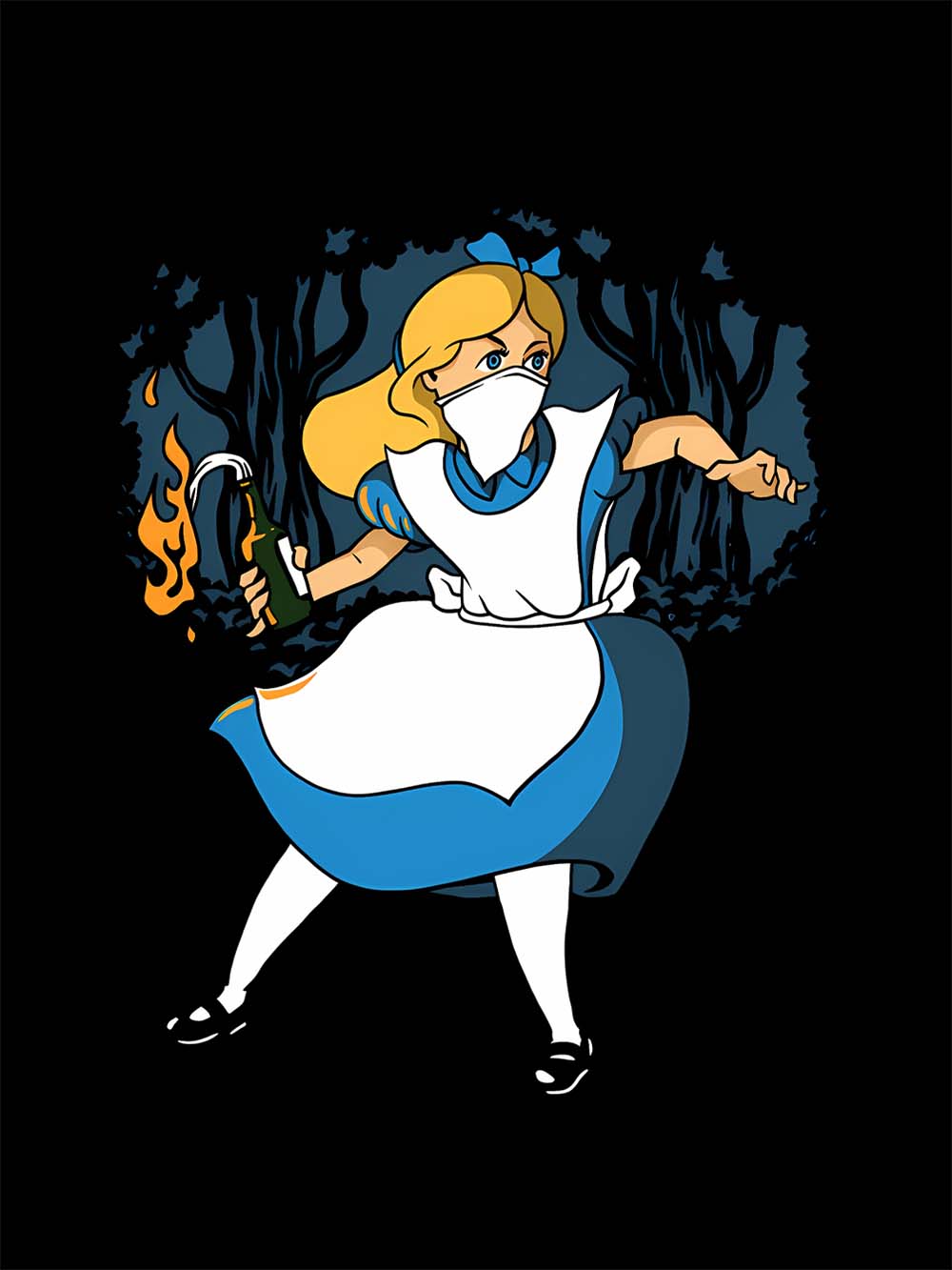 Bad Girl Washed Tshirt