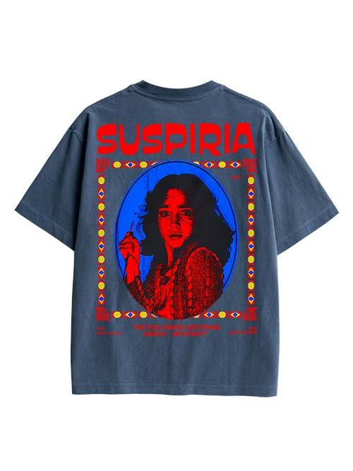 Suspiria Double Sided Print Washed TShirt