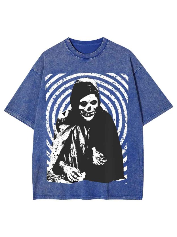 SKELETON WIZARD WASHED TSHIRT
