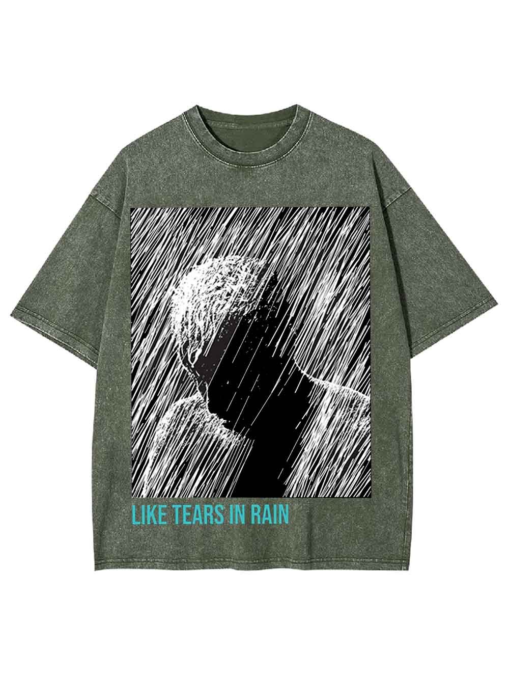 Like Tears In Rain Washed Tshirt