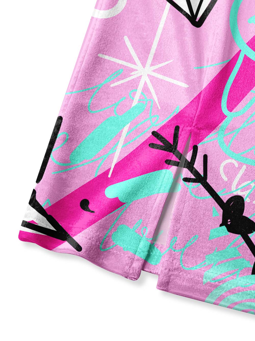 DOODLE CHIC QIPAO MINI DRESS