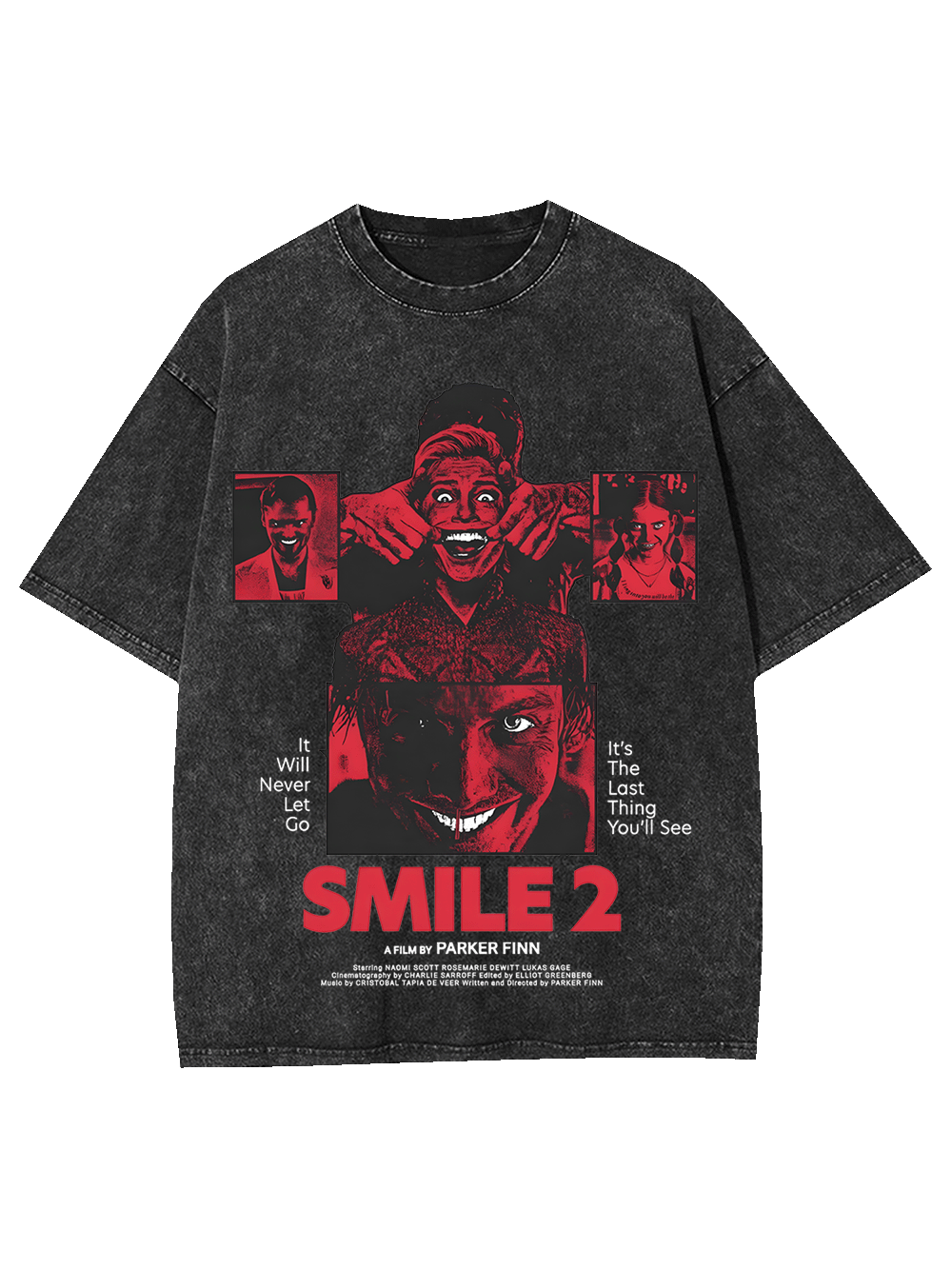 SMILE WASHED TSHIRT
