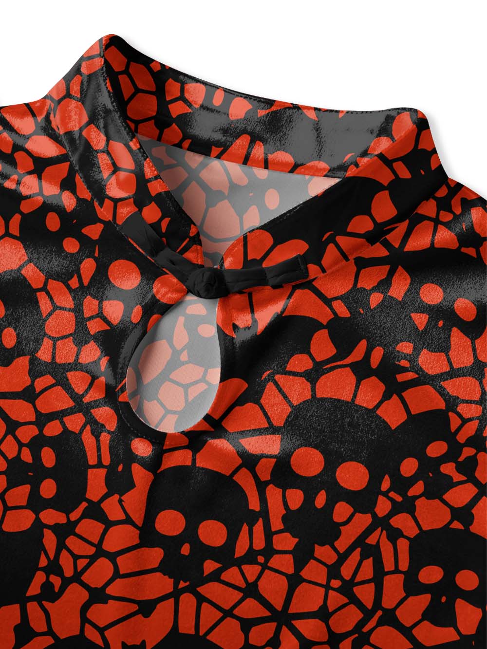 HALLOWEEN NIGHT QIPAO MINI DRESS