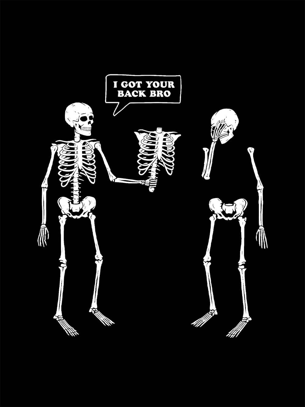 I Got Your Back Bro Washed Tshirt