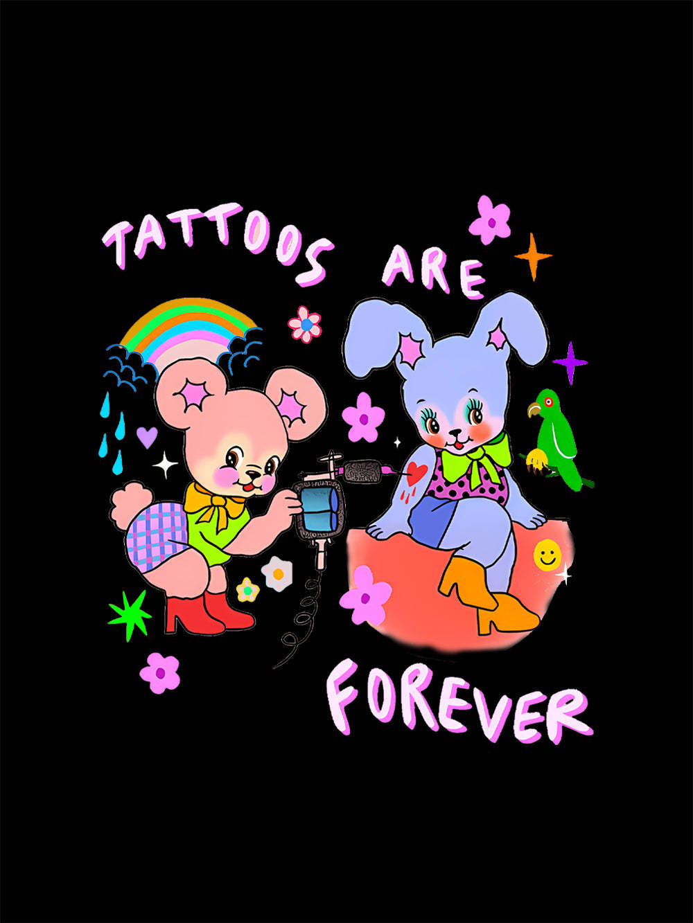 Tattoos Are Forever Washed Tshirt
