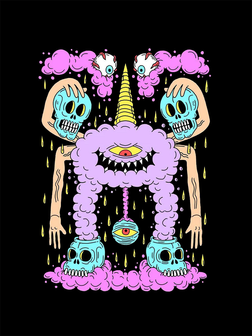 Surreal Specter Washed Tshirt