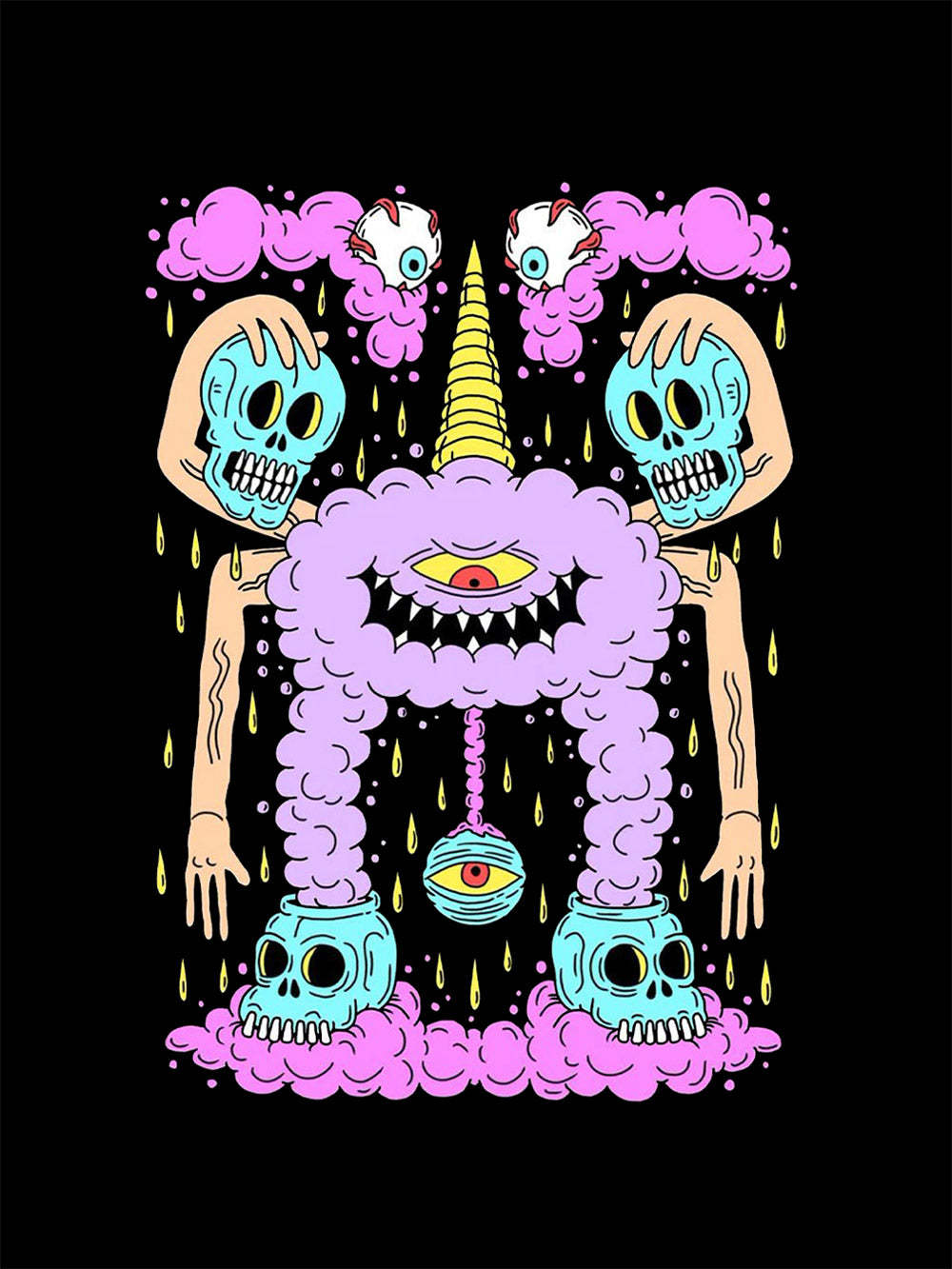 Surreal Specter Washed Tshirt