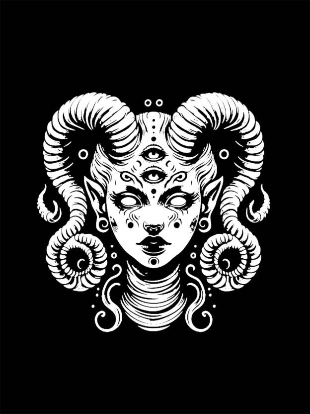 Mystic Entity Washed Tshirt